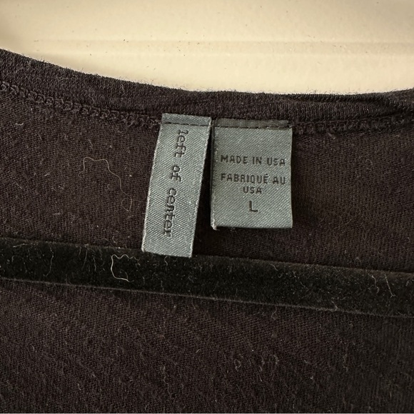 Free People Black Long Sleeve T-Shirt | Size: Large - Picture 4 of 7